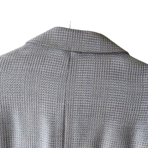 VINTAGE Gray Wool Blend Suit Jacket Blazer Men Fits Large XL - Picture 6 of 10